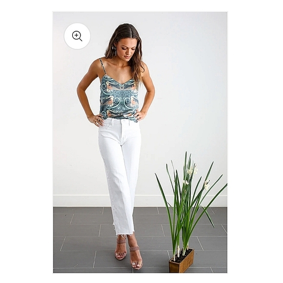 Glenn+Glenn. NWT Silk Mermaid Isla Cami. Size Large 🧜‍♀️ - Picture 3 of 13